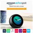 amazon Echo Spot Smart Speaker (B01J6A7FGQ, Black)_2