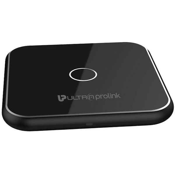 Ultraprolink Vylis Wireless Charging Pad for iPhone and Android (Thermal Protection Sensor, Black)_1