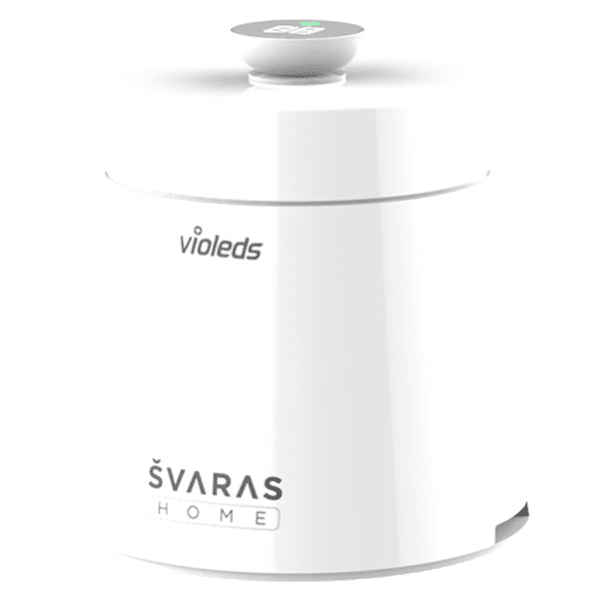 SVARAS Home Rechargeable UV Sterilizer (Voice Alarm, X2 Pro, White)_1