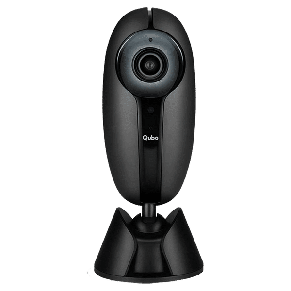 Qubo (Part of Hero Group) Smart Home CCTV Security Camera (Water Resistant, Alexa Enabled, HCM01, Black)_1