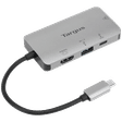 Targus 100 Watts USB-C 4K HDMI Docking Station (Portable, DOCK418AP, Grey)_1