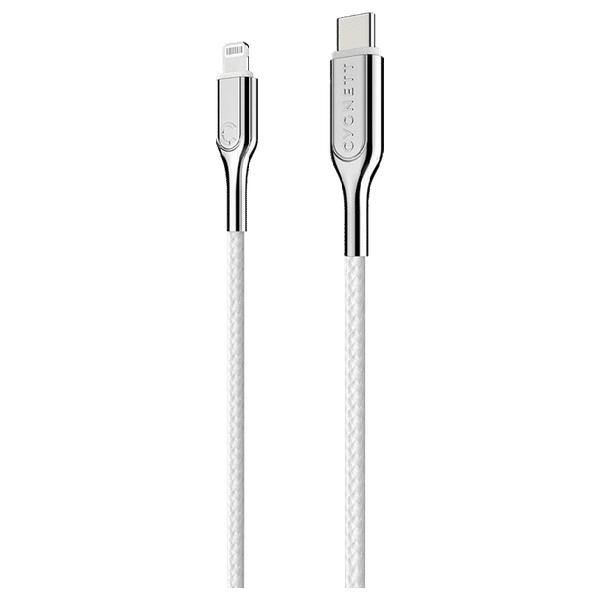 CYGNETT CY2800PCCCL Type C to Lightning 3.2 Feet (1M) Cable (Compatible with Apple Devices, White)_1