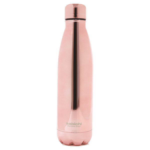 sabichi Blush 450 ml Stainless Steel Water Bottle (BPA Free, 193728, Pink)_1