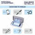 HALONIX 360 Degree All Round Sterilization UV Sanitizer (Mobitizer, White)_3