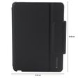 neopack Artificial Leather Folio Case For Apple iPad 10.2 Inch (Shockproof, Black)_3