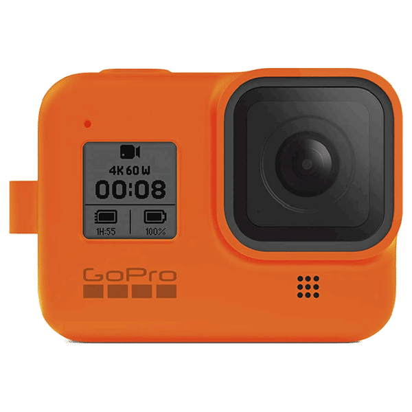 GoPro Sleeve Plus Lanyard for Hero 8 (AJSST-004, Hyper Orange)_1