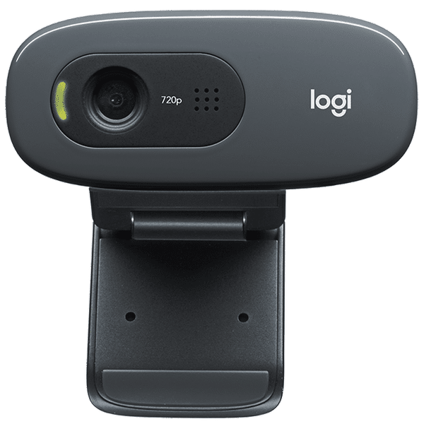 logitech HD Webcam (Plug and Play Video Calling, C270, Black)_1