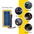 sun king 3.72 Watts Solar Torch (721 Lumens, Strobe Mode for Security, SK-133, Black)_3
