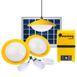 sun king Home 60 2.1 Watts Solar Powered Pendant Light (300 Lumens, SK-403, Yellow/White)_1