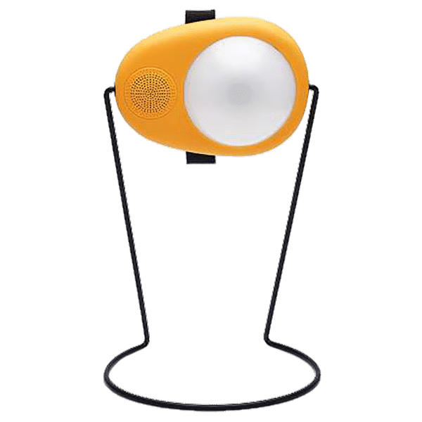 sun king Boom 1.04 Watts LED Solar Lamp (160 Lumens, With a Radio & MP3 Player, SK-321, Yellow/White)_1