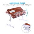 PORTRONICS My Buddy Plus Portable Laptop Stand (USB 2.0 Connector, POR-895, Brown)_4