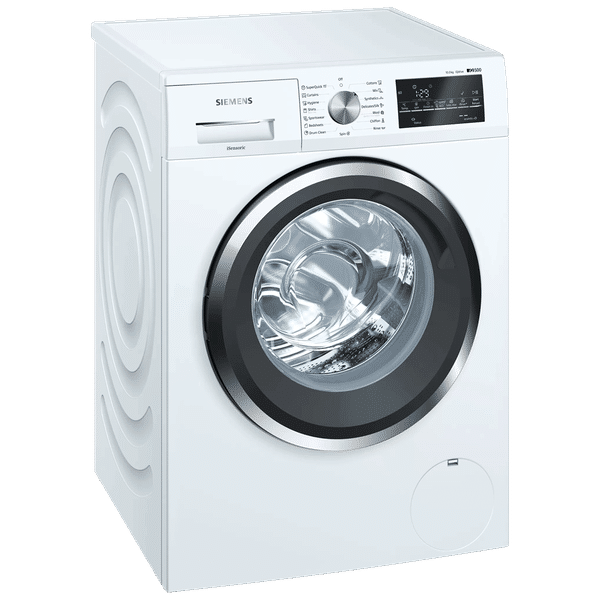 Siemens 10 kg 5 Star Fully Automatic Front Load Washing Machine (iQ500, WM14U460IN, Vario Drum, White)_1