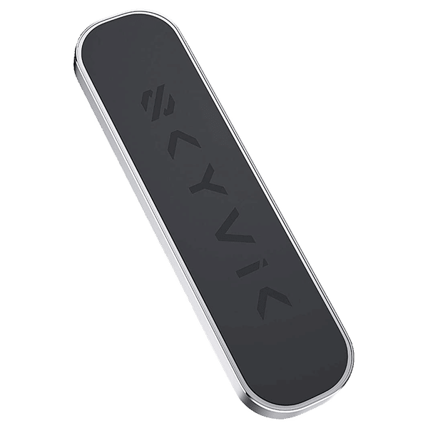 SKYVIK Truhold Rectangular Stick-on Magnetic Mobile Holder (Car/Office/Home, MM-RS2S, Silver)_1