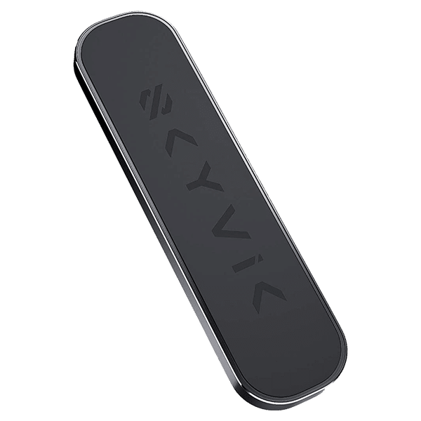 SKYVIK Truhold Rectangular Stick-on Magnetic Mobile Holder (Car/Office/Home, MM-RS2B, Black)_1