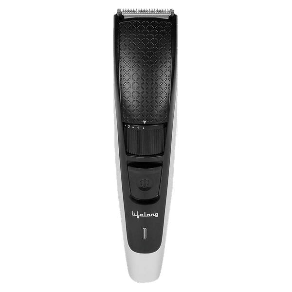 Lifelong LLPCM11 Cordless Dry Trimmer for Beard with 20 Length Settings for Men (240mins Runtime, Stainless Steel Blades, Silver)_1