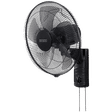 USHA Pentacool 40cm 5 Blade Wall Fan (With Copper Motor, 141022790, Black)_3