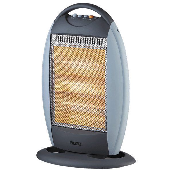 USHA HH3503H 1200 Watts Halogen Room Heater (Automatic Oscillation, 4653135030N, Grey)_1