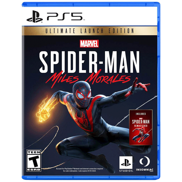 SONY Marvel's Spider-Man: Miles Morales For PS5 (Action-Adventure Games, Ultimate Edition, PPSA-01341)_1