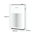 novita 4-Step Purification Technology Air Purifier (Granular Activated Carbon Filter, NAP200, White)_2