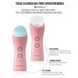 HAVELLS Skin Care Cordless 2-in-1 Facial Cleanser (6 Operation Modes, SC5070, Pink)_4