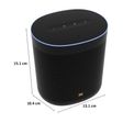 Xiaomi QBH4202IN with Google Assistant Compatible Smart Wi-Fi Speaker (Buttons Control, Black)_2