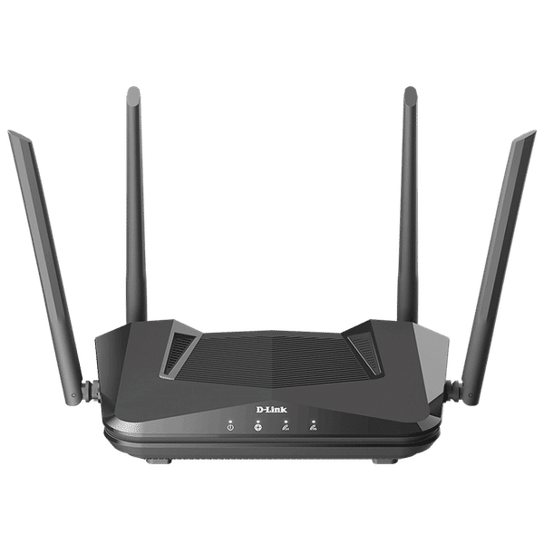 D-Link Dual Band 1500 Mbps Wi-Fi Router (4 Antennas, 4 LAN Ports, Unprecedented Network Efficiency, DIR-X1560 AX1500, Black)_1