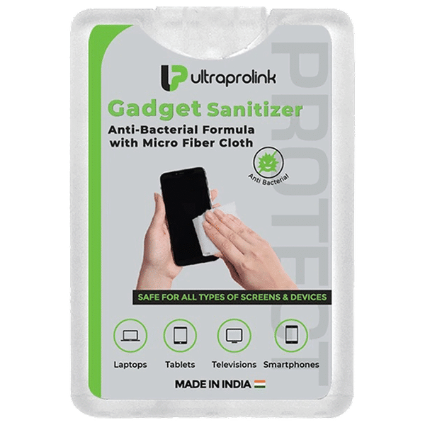 Ultraprolink Cleaning Kit For Laptops, Tablet & Mobiles (Anti-Static Formula, UM1031, Transparent)_1