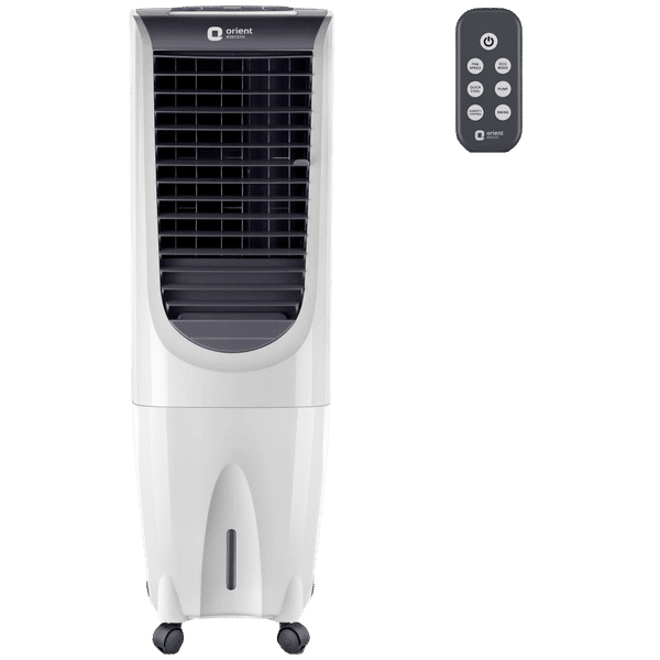 Orient Ultimo Tower 26 Litres Tower Air Cooler (Prevents Mosquito Breeding, CT2604HR, White)_1