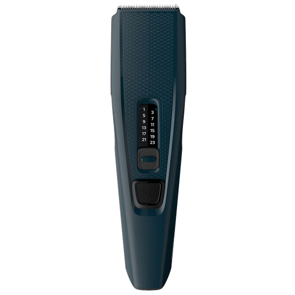 PHILIPS Series 3000 Stainless Steel Blades Corded Hair Clipper (13 Length Settings, HC3505/15, Blue)_1