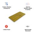 FUSE chicken Gravity Lift 5W Wireless Charger for Mobiles, Tablets and Laptops (High Strength Aluminium Body, Wood)_4