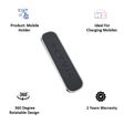 SKYVIK Truhold Rectangular Stick-on Magnetic Mobile Holder (Car/Office/Home, MM-RS2S, Silver)_4