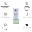 WONDERCHEF Battery Powered Automatic Soap Dispenser (Convenient and Secure, 63153571, White)_4