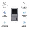 Symphony HiFlo 27 Litres Personal Air Cooler (i-Pure Technology, ACOPE355, Grey)_4