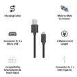 CYGNETT CY2010PCCSL Type A to Micro USB 6.5 Feet (2M) Cable (Durable and Flexible, Black)_4