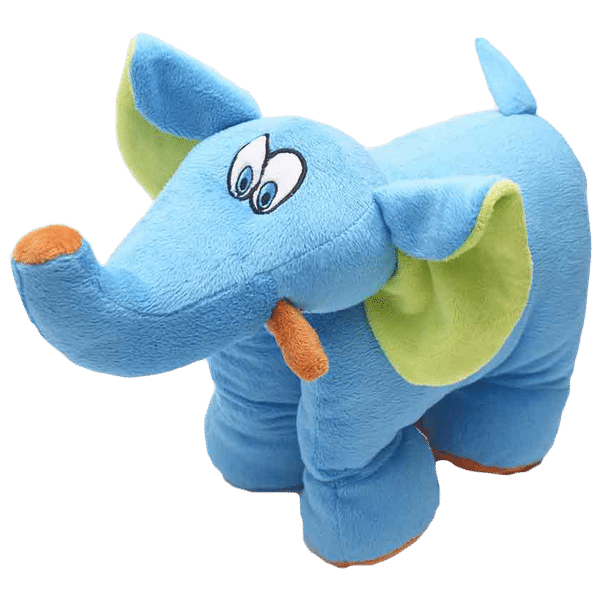 TRAVEL BLUE Trunky The Elephant Polyester Neck Pillow (Soft and Comfortable, Multicolor)_1