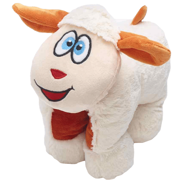 TRAVEL BLUE Snowy The Sheep Polyester Neck Pillow (Soft and Comfortable, Multicolor)_1