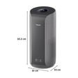 PHILIPS Series 2000 Vitashield IPS and AeraSense Technology Air Purifier (Multi Touch, AC2959/63, Dark Grey and Mid Grey)_2