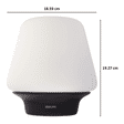 PHILIPS Hue Electric Powered Dimmable LED Table Lamp (915005401201, White)_2