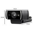logitech C922 Pro USB 1080p Web Cam (Automatic Low Light Correction, 960-001090, Black)_2