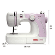 USHA Marvela Sewing Machine (20118000006, Pink)_2