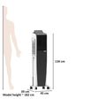 Symphony 55 Litres Tower Air Cooler (i-Pure Technology, DIET 3D - 55i+, Black)_2