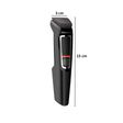 PHILIPS Multigroom Series 3000 8-in-1 Cordless Grooming Kit for Face and Hair for Men (60mins Runtime, Nickel Metal Hydride Battery, Black)_2