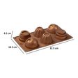 WONDERCHEF Pavoni Home Edition Mould for Microwave, Refrigerator (Good Elasticity, 63152911, Brown)_2