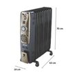 BAJAJ Majesty 2900 Watt Oil Filled Room Heater (RH 11F Plus, Black)_2