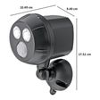 MR BEAMS Electric Powered 400 Lumens Wireless Motion Sensor Spot Light (MB390, Black)_2