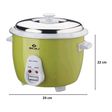 BAJAJ RCX Duo 1.8 Litre Electric Rice Cooker (Lime Green)_2