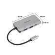 Targus 100 Watts USB-C 4K HDMI Docking Station (Portable, DOCK418AP, Grey)_2