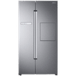SAMSUNG 845 Litres Frost Free Side by Side Refrigerator with Anti Bacteria Protector (RS82A6000SL/TL, Clean Steel)_1