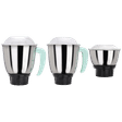 Croma Jars For Juicers Mixers Grinders (Accessories, CRAK4183, Silver)_1