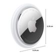 Apple AirTag (Lost Mode, MX532ZM/A, White)_2